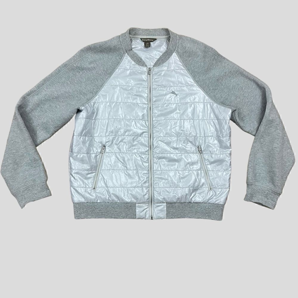 Tommy Bahama Lightweight Bomber Puffer Jacket